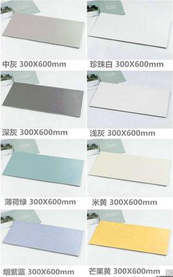 马卡龙全瓷素色纯色瓷砖300X600mm商用家用高级彩色瓷砖