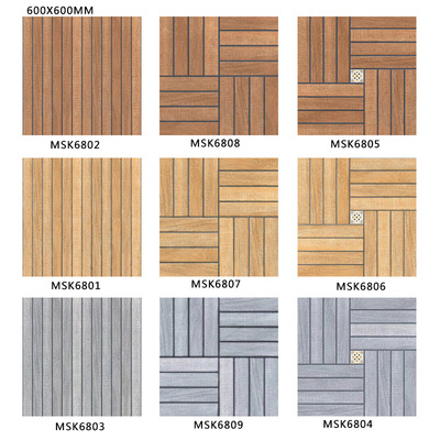 600X600mm模具面特色木纹砖