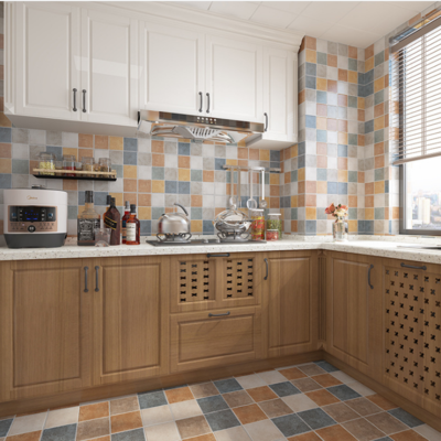 300X300mm田园方格砖